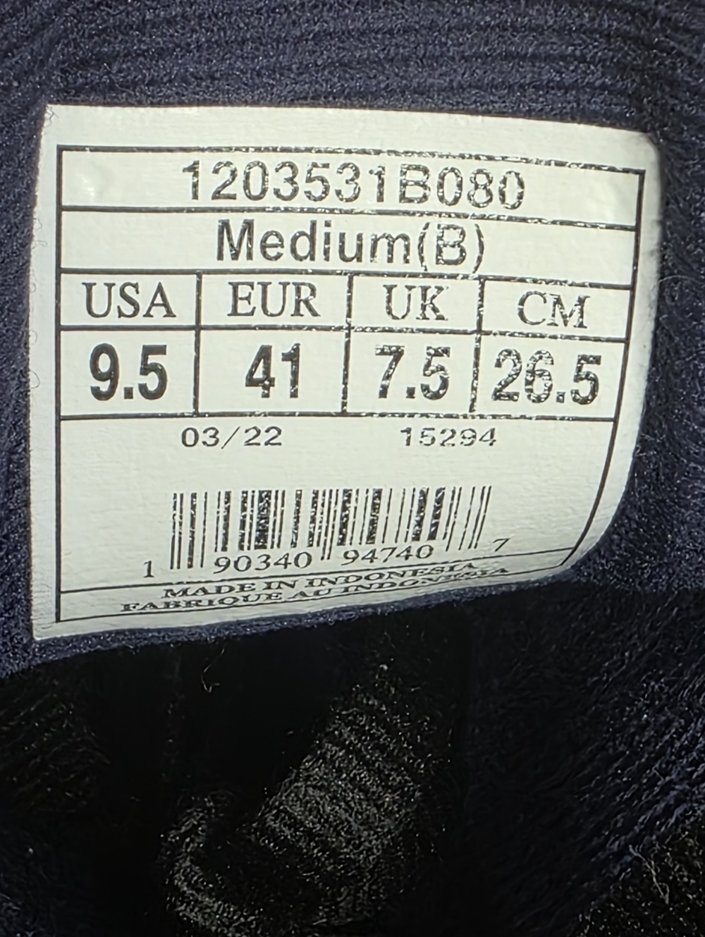 Brooks Adrenaline GTS 22 Womens Athletic Running Shoes Size 9.5 B Black Purple - Picture 9 of 9